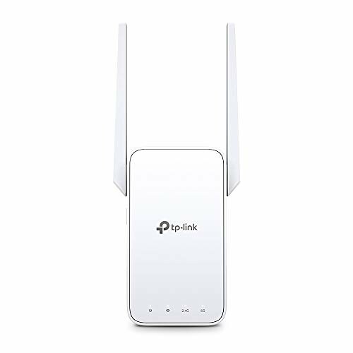 TP-Link WiFi extender with dual antennas